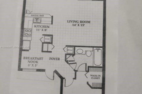 Copropriété à louer à Miami, Floride: 1 chambre, 90.86 m2 № 2169018 - photo 12