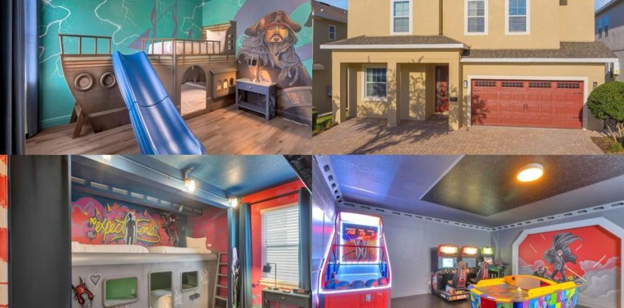House in Kissimmee, Florida 11 bedrooms, 437.29 sq.m. № 1675171
