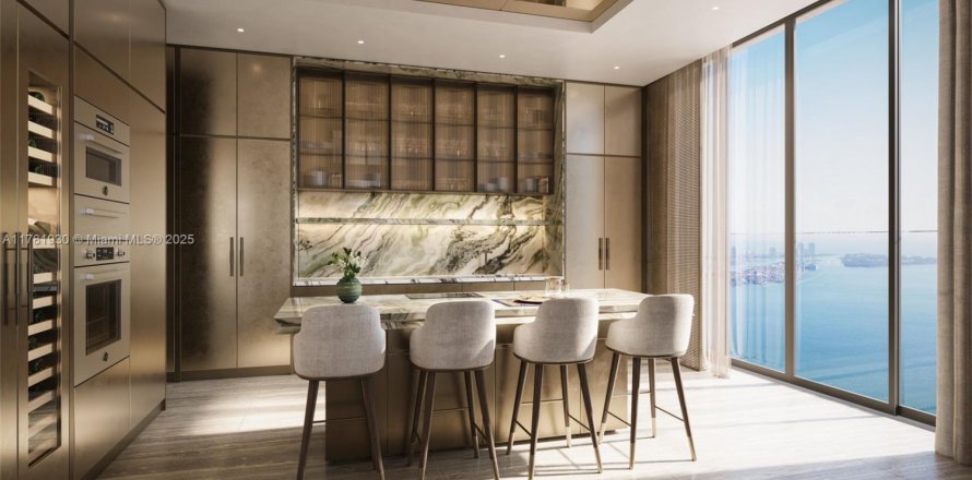 Condominio en Miami, Florida, 1 dormitorio № 1862847