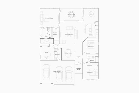 Townhouse floor plan «211SQM PRINCETON», 3 bedrooms in BELLECHASE