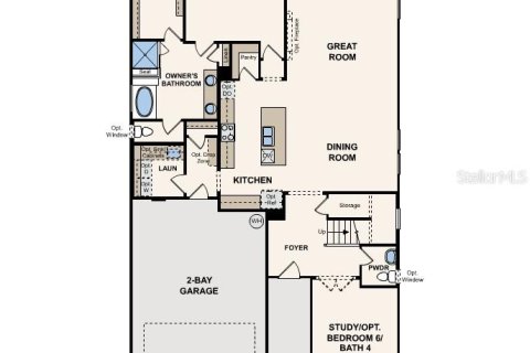 Villa ou maison à vendre à Palm Coast, Floride: 5 chambres, 293.66 m2 № 2099531 - photo 4