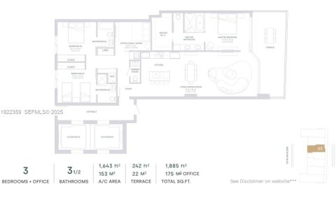 Condominio en venta en Miami, Florida, 3 dormitorios, 152.64 m2 № 1981990 - foto 7