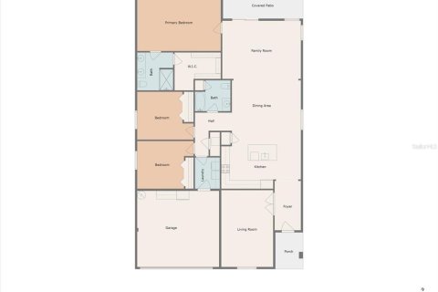 Купить виллу или дом в Пальметто, Флорида 8 комнат, 196.21м2, № 1622669 - фото 2