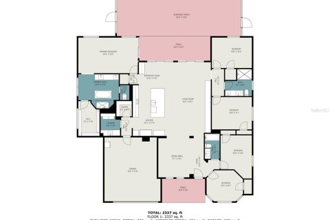 House in Titusville, Florida 5 bedrooms, 223.15 sq.m. № 1386736 - photo 27