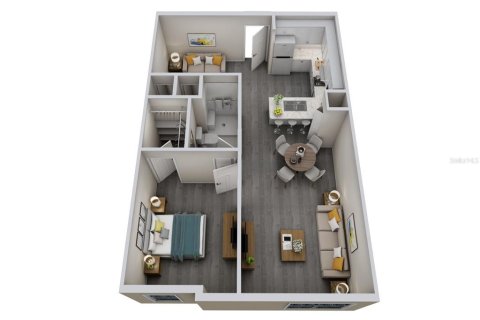 Condo in Orlando, Florida, 1 bedroom № 2205408 - photo 5