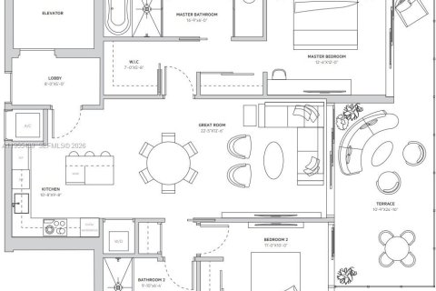 Condo in Miami Beach, Florida, 2 bedrooms  № 2009630 - photo 7