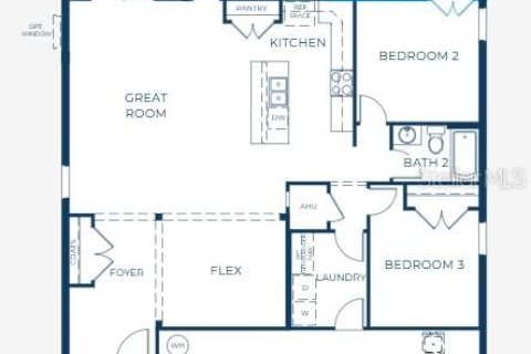 House in Weeki Wachee, Florida 3 bedrooms, 163.51 sq.m. № 1813389 - photo 3