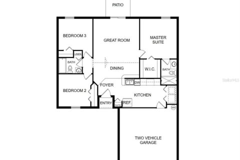 House in Lake Wales, Florida 3 bedrooms, 109.81 sq.m. № 1853529 - photo 2