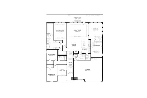 House floor plan «House», 4 bedrooms in TrailMark 70's and 80's