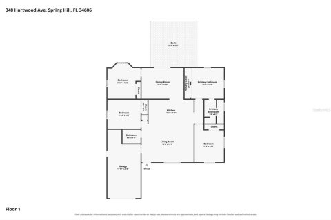 Villa ou maison à vendre à Spring Hill, Floride: 4 chambres, 135.27 m2 № 2399072 - photo 21