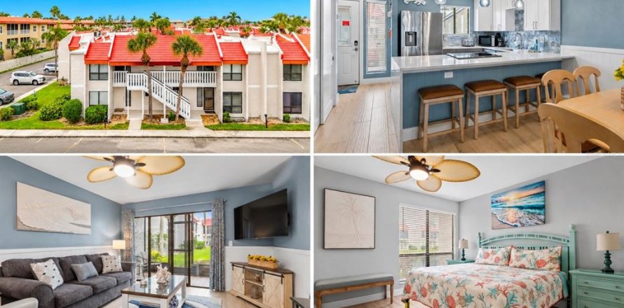 Condo in Bradenton Beach, Florida, 2 bedrooms  № 2400397