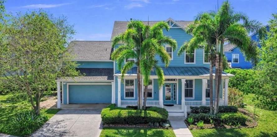 House in Apollo Beach, Florida 4 bedrooms, 305 sq.m. № 2150604