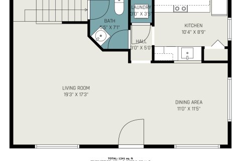 Townhouse in Tampa, Florida 3 bedrooms, 126.72 sq.m. № 1879436 - photo 1