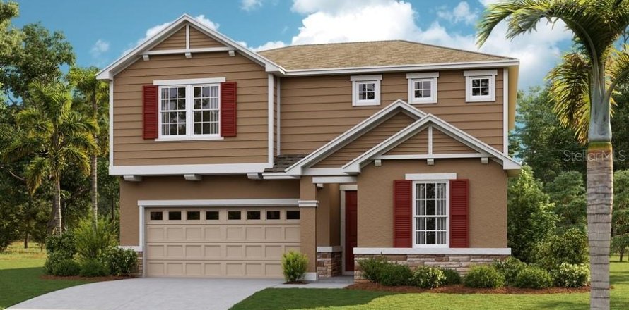 House in Tavares, Florida 5 bedrooms, 260.13 sq.m. № 2228368