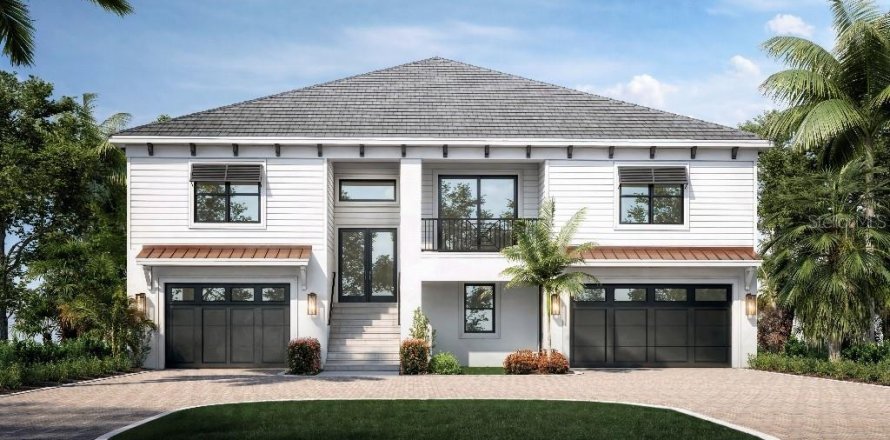 House in Belleair Beach, Florida 4 bedrooms, 318.38 sq.m. № 2105963