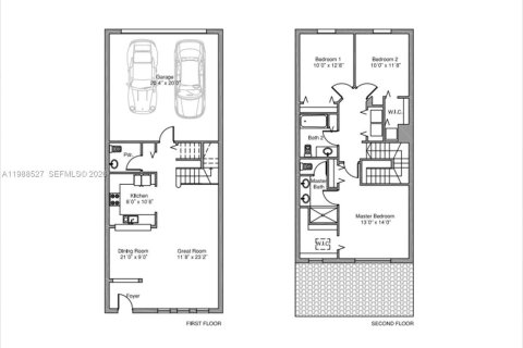 Adosado en alquiler en Miramar, Florida, 3 dormitorios, 151.24 m2 № 2050686 - foto 28