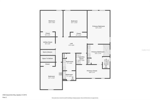 Casa en venta en Apopka, Florida, 4 dormitorios, 258.36 m2 № 2120682 - foto 2
