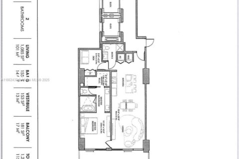 Condo in Miami, Florida, 1 bedroom  № 1891440 - photo 29