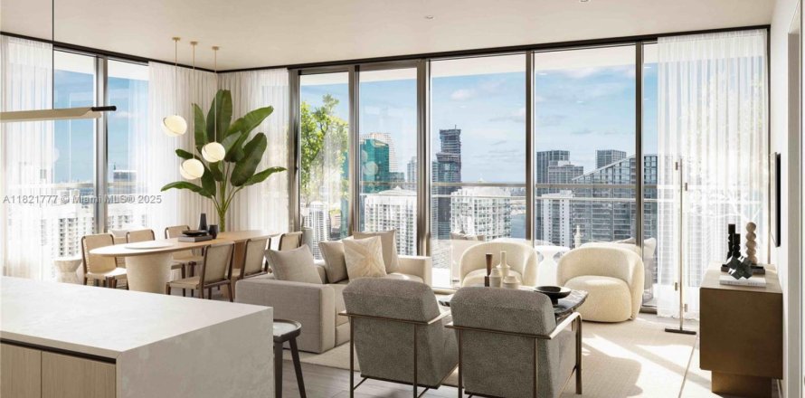 Condo in Miami, Florida, 3 bedrooms № 1888817