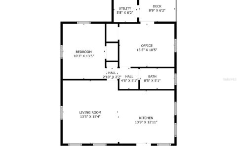 Купить виллу или дом в Санфорд, Флорида 4 комнаты, 78.04м2, № 1910927 - фото 27