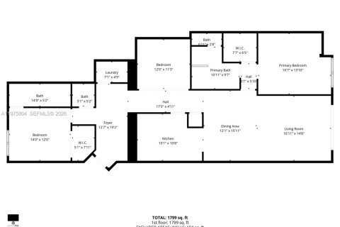 Condominio en venta en Aventura, Florida, 2 dormitorios, 187.66 m2 № 2241479 - foto 17