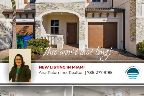 Touwnhouse à Miami, Floride 3 chambres, 157.47 m2 № 2075387