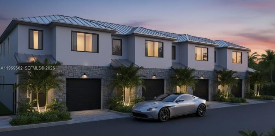 Adosado en Oakland Park, Florida 3 dormitorios № 2031232