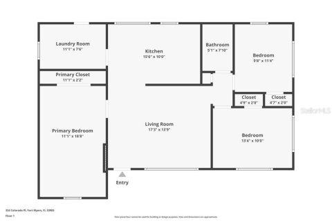 House in Fort Myers, Florida 3 bedrooms, 98.1 sq.m. № 1893749 - photo 2