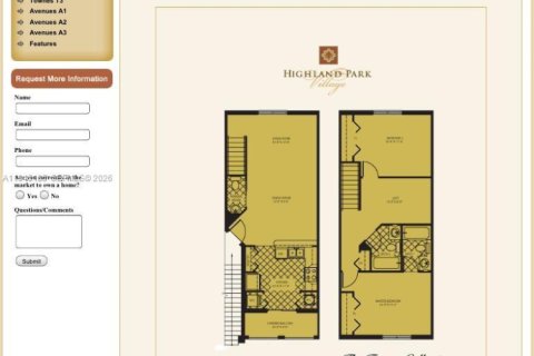 Townhouse in Hallandale Beach, Florida 2 bedrooms, 103.21 sq.m. № 2002736 - photo 5