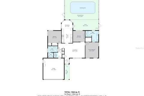 House in Spring Hill, Florida 2 bedrooms, 126.72 sq.m. № 2208987 - photo 4