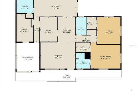 Villa ou maison à vendre à Ocala, Floride: 2 chambres, 131.92 m2 № 2368905 - photo 2