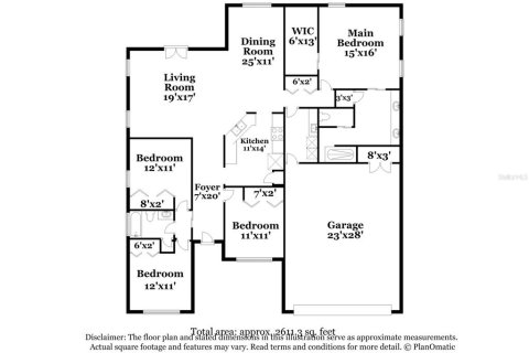House in The Villages, Florida 4 bedrooms, 185.9 sq.m. № 1551544 - photo 15