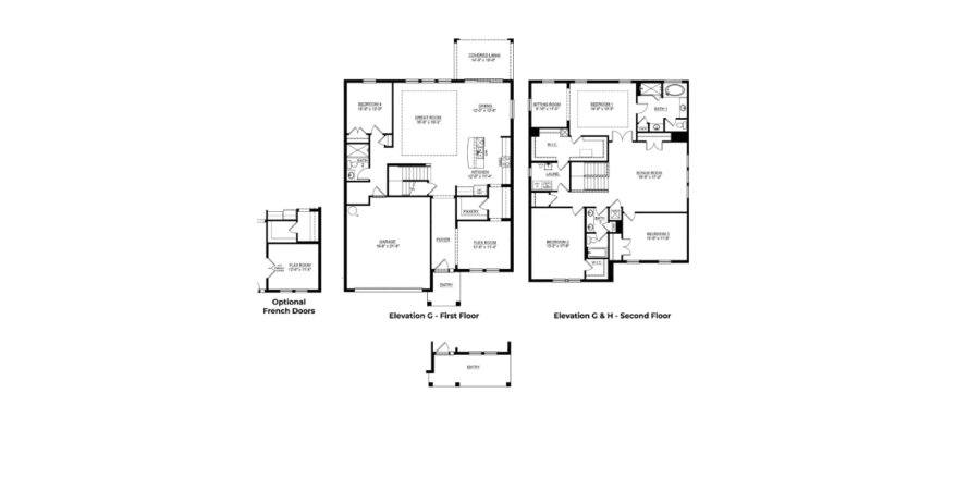 Дом в Evergreen & Evergreen Estates в Брейдентон, Флорида 4 комнаты, 308м2 № 574244