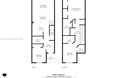 Touwnhouse à vendre à Tamarac, Floride: 3 chambres, 141.95 m2 № 2052686 - photo 30