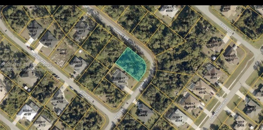 Terreno en North Port, Florida № 2171301