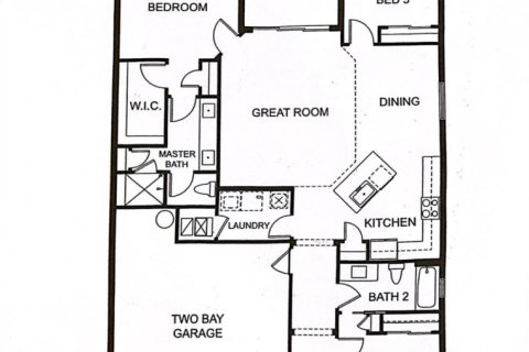 House in Vero Beach, Florida 2 bedrooms, 145.95 sq.m. № 1051302 - photo 1