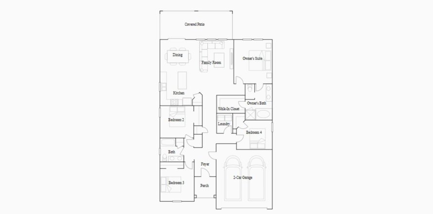 Adosado en PINE GLEN en Saint Cloud, Florida 4 dormitorios, 172 m2 № 102749
