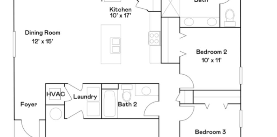 House in Groveland, Florida 4 bedrooms, 170.48 sq.m. № 1855834