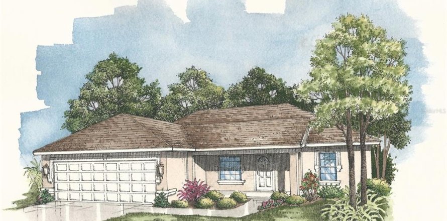 House in Ocala, Florida 3 bedrooms, 128.3 sq.m. № 872328