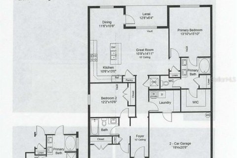 Villa ou maison à vendre à North Port, Floride: 3 chambres, 140.47 m2 № 1399614 - photo 8