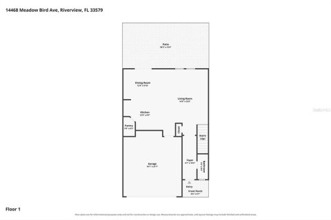 Villa ou maison à vendre à Riverview, Floride: 4 chambres, 194.54 m2 № 2406724 - photo 4