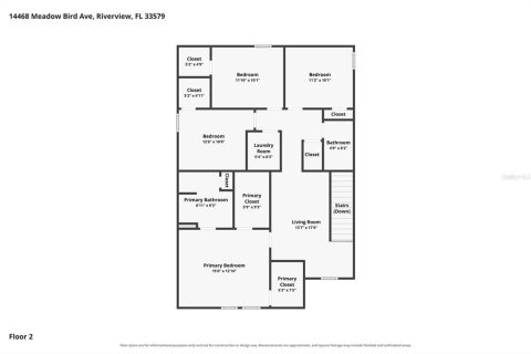 Villa ou maison à vendre à Riverview, Floride: 4 chambres, 194.54 m2 № 2406724 - photo 5