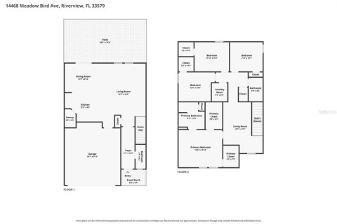 Villa ou maison à vendre à Riverview, Floride: 4 chambres, 194.54 m2 № 2406724 - photo 3