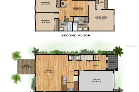 Townhouse in Seffner, Florida 3 bedrooms, 155.61 sq.m. № 1819598 - photo 2