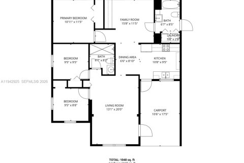 Casa en venta en Hollywood, Florida, 3 dormitorios, 107.58 m2 № 2152776 - foto 3