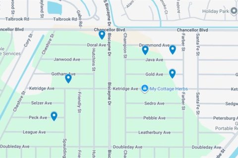 Terreno en venta en Port Charlotte, Florida № 1880514 - foto 1