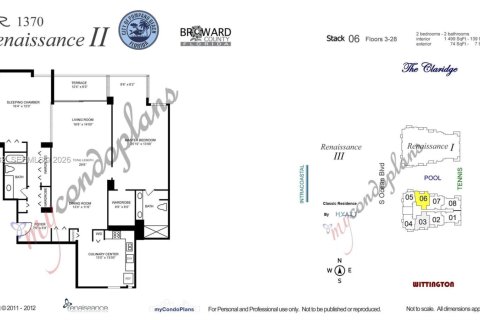 Condominio en venta en Pompano Beach, Florida, 2 dormitorios, 148.64 m2 № 2084984 - foto 2