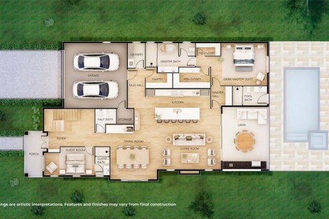 House in Orlando, Florida 5 bedrooms, 356.47 sq.m. № 1623118 - photo 15