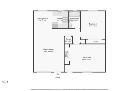Appartement à louer à Oakland Park, Floride: 2 chambres, 55.74 m2 № 2176719 - photo 12