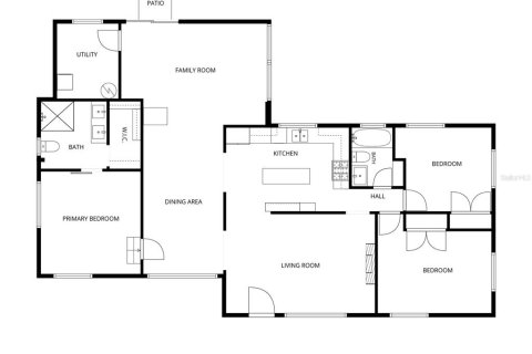 House in Mount Dora, Florida 3 bedrooms, 158.12 sq.m. № 2342765 - photo 7